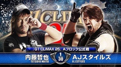 G1 Climax 24 - AJ Styles vs Tetsuya Naito