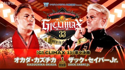 G1 Climax 33 - Zack Sabre Jr vs Kazuchika Okada