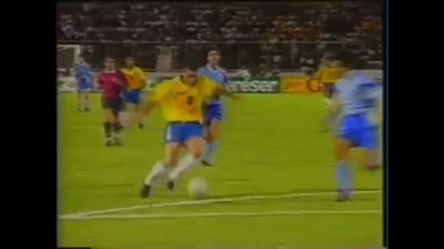 Gol 4 de Ronaldo Nazario con Brasil vs Uruguay