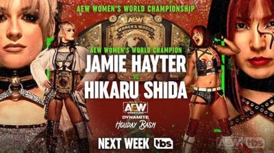 Dynamite 21.12.22 - Jamie Hayter vs Hikaru Shida