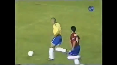 Ronaldo Nazario's 15th goal with Brazil vs. Costa Rica