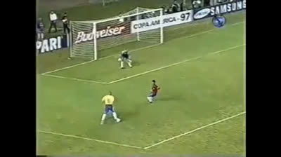 Gol 16 de Ronaldo Nazario con Brasil vs Costa Rica