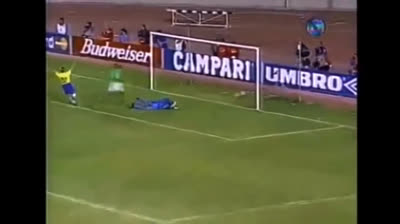 Goal number 19 of Ronaldo Nazario with Brazil vs. Bolivia