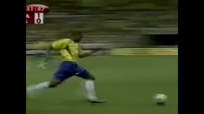 Gol 43 de Ronaldo Nazario con Brasil vs Bélgica