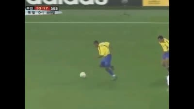 Gol 46 de Ronaldo Nazario con Brasil vs Alemania