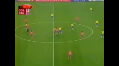 47ème but de Ronaldo Nazario pour le Brésil contre la Corée du Sud