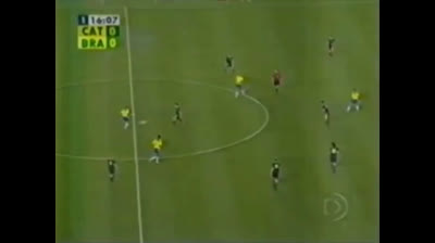 Ronaldo Nazario's 52nd goal with Brazil vs. Catalonia