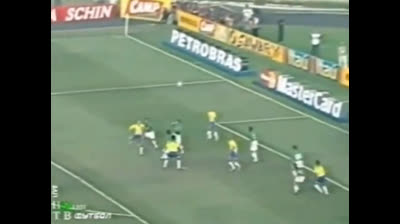57° gol di Ronaldo Nazario per il Brasile contro la Bolivia