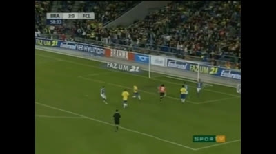 Gol 63 de Ronaldo Nazario con Brasil vs Lucerna