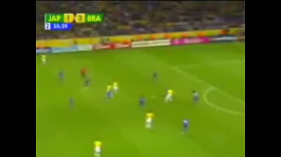 Gol 66 de Ronaldo Nazario con Brasil vs Japón