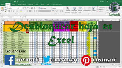 Desbloquear hoja de Excel